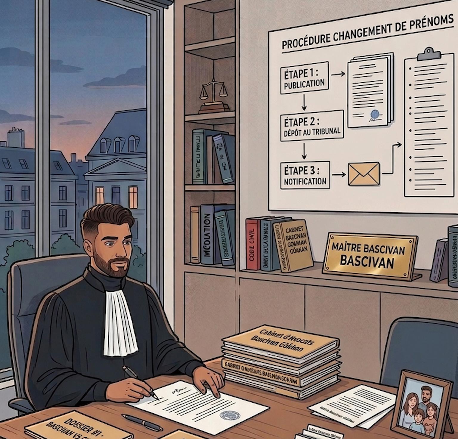 Avocat changeemnt de prénoms